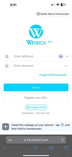 login website